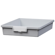 Storsystem Bin, Tray, Tote, Light Gray, High Impact Polystyrene, 12.25 in W, 3 in H CE1950LG1